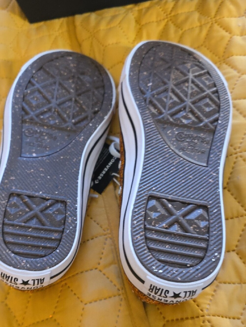 Converse Adult Glitter Low Top Sneakers - Copper - Picture 5 of 8